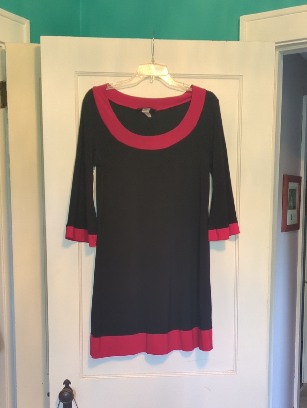 B.Moss Three Quarter Sleeve Dress Medium